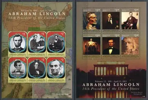 Grenada Grenadinen 2011 Abraham Lincoln US-Präsident Politik Politics MNH