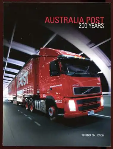 Australien Australia 2009 Markenheft 200 Jahre Post 3168-3177 A/B Postfrisch MNH