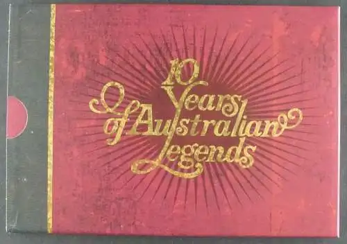 Australien Australia 2007 Legends Cricket Militär Tennis Musik Markenheft 260 