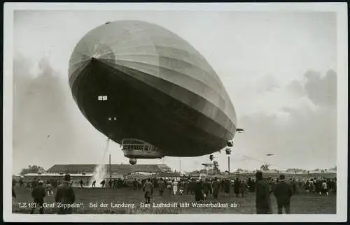 Zeppelin Dt. Reich 1930 Schweiz Liechtenstein Bordpost Abwurf Vaduz Si 79 B/1022