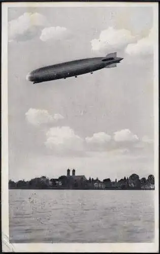 Zeppelin Dt. Reich 1929 Schweizfahrt MiF DR/Schweiz Abwurf Zürich Si 39 a / 1782