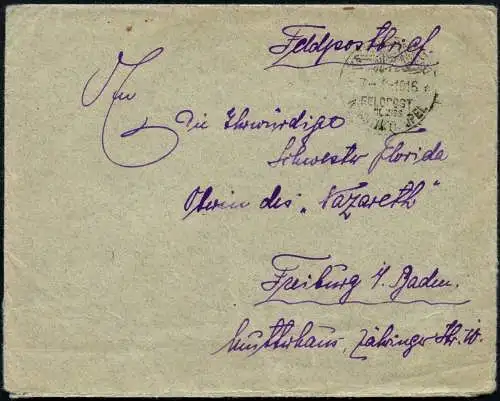 Dt. Militärmission Türkei 1916 Brief Artillerie-Kdo Tschanak Dardanellen / 33