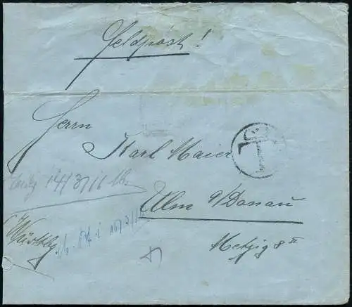 Dt. Militärmission Türkei 1916 Bagdad-Expedition Dr. Stutzin Ulm Taxiert / 82