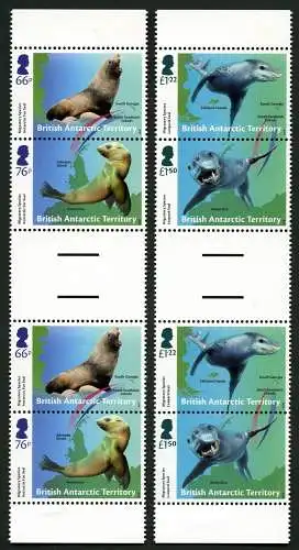 Britische Antarktis BAT 2018 Wanderung Robben Migratory Species Stegpaare MNH