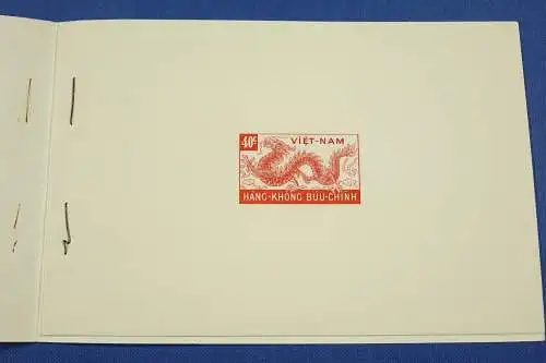 Vietnam South 1952 Souvenir Booklet Block 6-10 Fest der Irrenden Seelen RAR