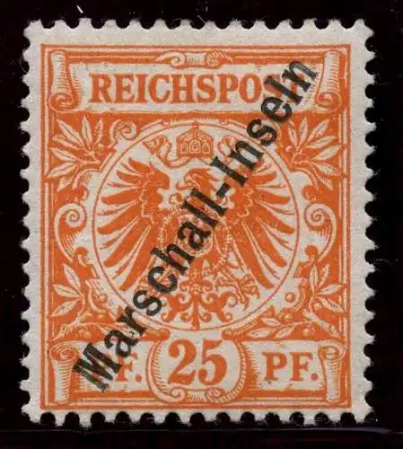 Marshall-Inseln 1899 Michel 5 II b Ungebraucht * Befund Jäschke-Lantelme BPP / 9