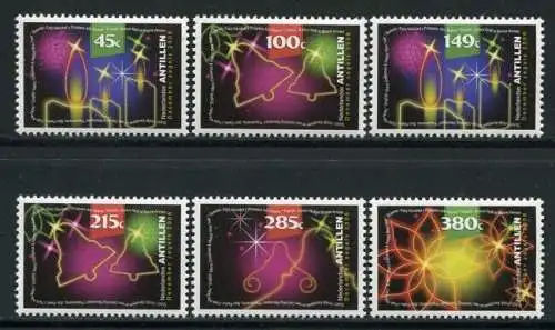 Niederländische Antillen 2006 Weihnachten Christmas 1508-1513 Postfrisch MNH