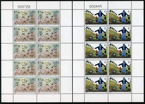 Kosovo 2015 Europa CEPT Spielzeug Toys 312-313 Kleinbögen Postfrisch MNH