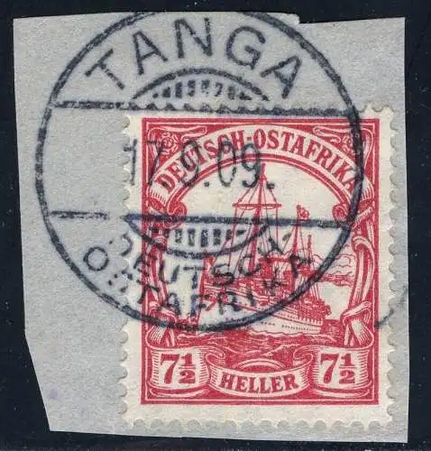 DOA 1906 Briefstück ° Tanga 17/9/09 Luxus Michel 32 Kaiseryacht / 263
