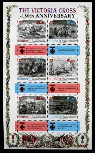 Kiribati 2006 Victoria Cross Viktoriakreuz Militär Soldaten 1017-1022 MNH