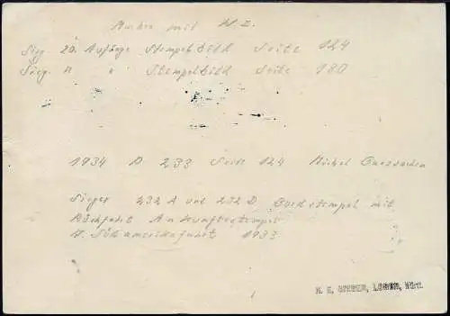 Zeppelin 1933 Dt. Reich 7. SAF Bordpost Rückfahrt Bild-Postkarte Si 232 Ac/ 2395