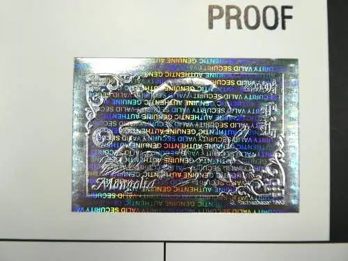 Mongolei Mongolia 1993 Schildkröte Pilz Blumen Block 228-229 Proofs / 65