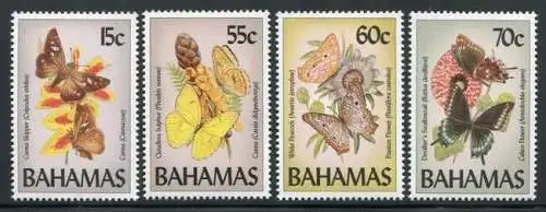 Bahamas 1994 Schmetterlinge Butterflies Papillon 844-847 MNH