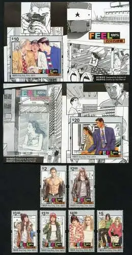 Hongkong 2021 Feel 100% Manga Award Comics Zeichnungen MNH