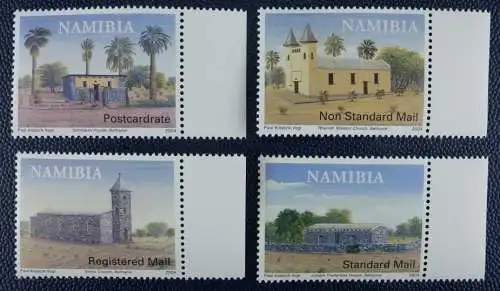 Namibia 2004 Hist. Gebäude Bethanien Hist. Buildings 1135-1138 Postfrisch MNH