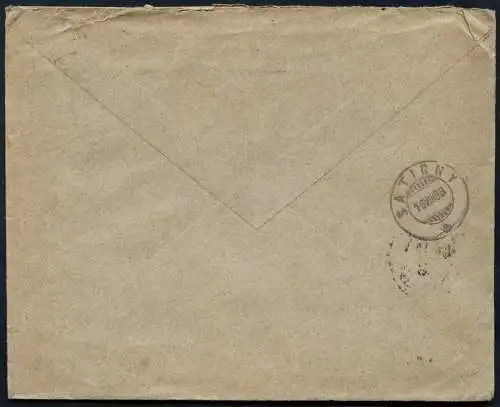 Haiti 1898 Brief 10 Cent via SS Olinda Gonaives über Le Havre in die Schweiz/ 12