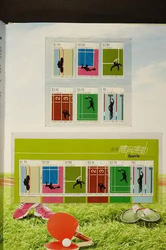 Hongkong 2015 Prestige Annual Stamp Album Gold Edition Jahrbuch Postfrisch MNH