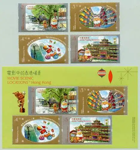 Hongkong 2021 Filmschauplätze Finanzcenter Architektur Kino Restaurant MNH