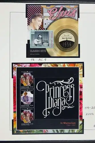 St. Vincent 2003 - 2016 Sammlung Young und Palm Island & Tobago Cays Postfrisch