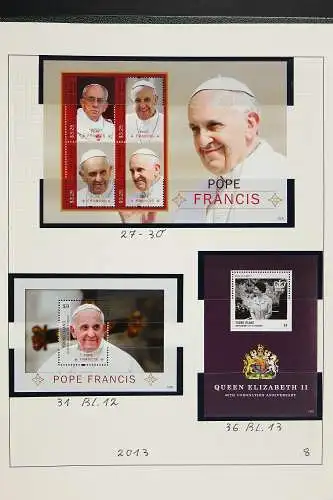 St. Vincent 2003 - 2016 Sammlung Young und Palm Island & Tobago Cays Postfrisch