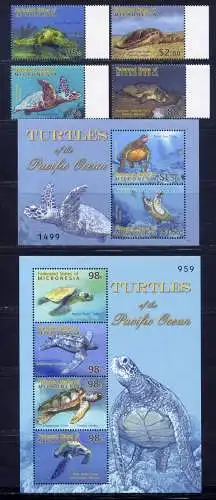 Mikronesien Micronesia 2009 Schildkröten Turtles 2019-2026 Block 181 MNH