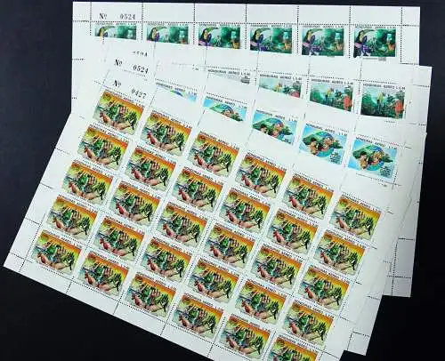 Honduras 1995 UNO FAO Hilfsorganisation CARE Vogel Baum 1287-1290 Bogensatz MNH