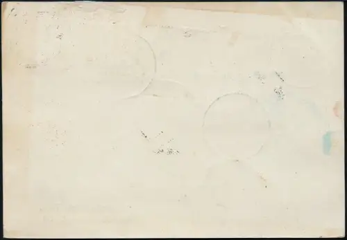 Vatikan 1933 Kronfeld Segelschleppflug MiF Italien Wien Rom Budapest Karte / 855