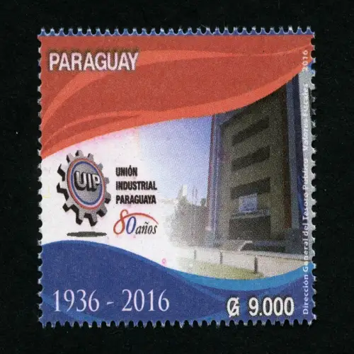 Paraguay 2016 Industrie-Union Wirtschaft Economics Architektu Postfrisch MNH