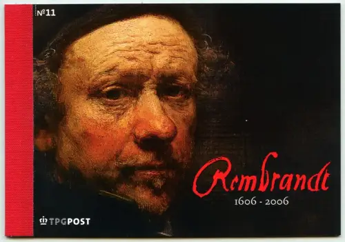 Niederlande 2006 Rembrandt Gemeinschaftsausgabe Deutschland Markenheft 70 MNH