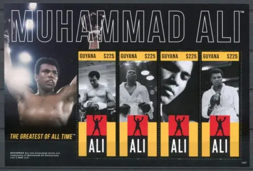 Guyana 2013 Boxen Boxsport Muhammad Ali Boxing Postfrisch MNH