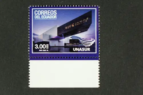 Ecuador 2016 UNASUR Union Südamerikanischer Staaten Architektur Postfrisch MNH
