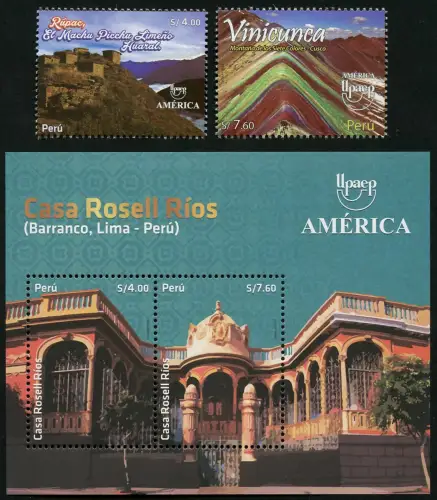 Peru 2021 UPAEP Machu Picchu Architektur Cusco Casa Rosell Rios Rupac MNH