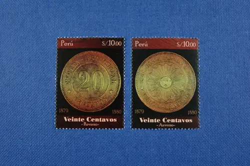 Peru 2017 Münzen Coins Geschichte Geld Money History Postfrisch MNH