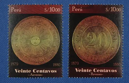 Peru 2017 Münzen Coins Geschichte Geld Money History Postfrisch MNH