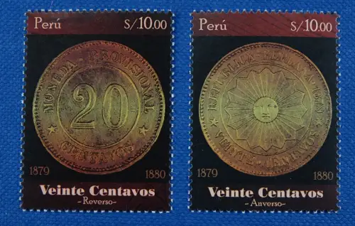 Peru 2017 Münzen Coins Geschichte Geld Money History Postfrisch MNH