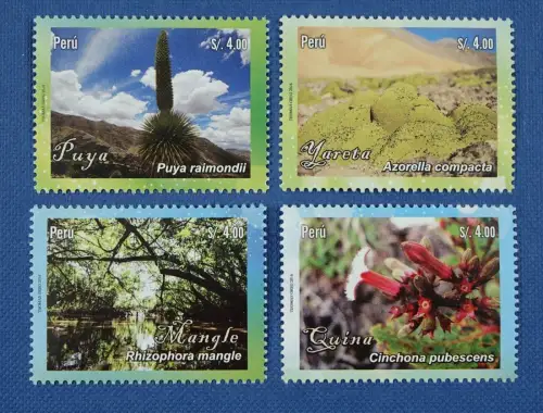 Peru 2017 Pflanzen Blüten Urwald Bäume Plants Tree Blossoms MNH
