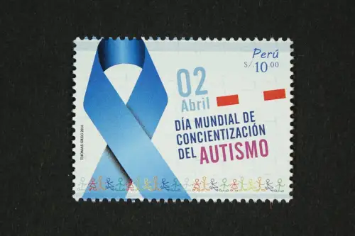 Peru 2016 Autismus Medizin Medicine Postfrisch MNH