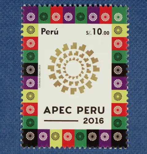 Peru 2016 APEC Asien-Pazifik-Forum Wirtschaft Economics Postfrisch MNH