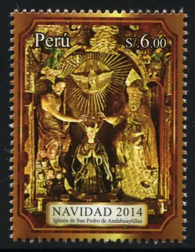Peru 2014 Weihnachten Christmas Postfrisch MNH