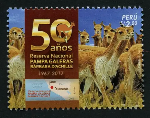 Peru 2017 Pampa Galeras Nationalpark Tiere Lamas Naturschutz MNH