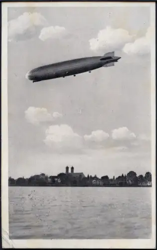 Zeppelin Dt. Reich 1929 Schweizfahrt MiF DR/Schweiz Abwurf Zürich Si 39 a / 1782