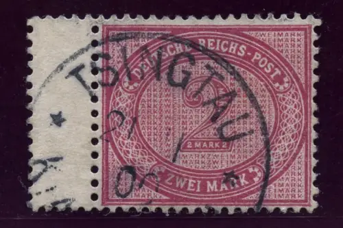 Kiautschou 1900 Vorläufer V 37e Steg Tsingtau Luxus Steuer €1540 Attest BPP/ 100