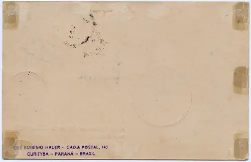 Katapult 1934 Brasilien 1. Post Sonderankunftsstempel Catapult H 301 a / 1221
