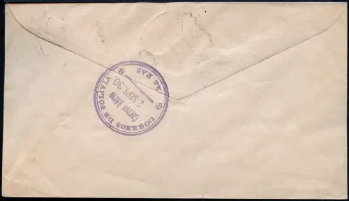 Brasilien 1930 First Flight Erstflug MiF Condor C2 + C4 Rio La Paz Bolivien/ 233