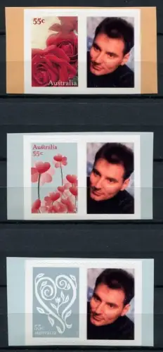 Australien Australia 2009 Grußmarken mit Zierfeld 3150-3152 BD Postfrisch MNH