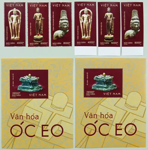 Vietnam 2020 Kulturerbe Kunst Geschichte Hist. Artefakte Statuen A/B MNH