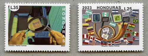Honduras 2023 UPAEP Philatelie Briefmarken Posthorn Post Postwesen MNH