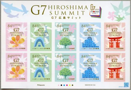 Japan 2023 Hiroshima G7 Gipfeltreffen G7 Summit Politik Wirtschaft MNH