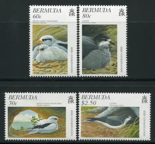 Bermuda 1997 Vögel Seevögel Birds Uccelli Oiseaux 723-726 Postfrisch MNH
