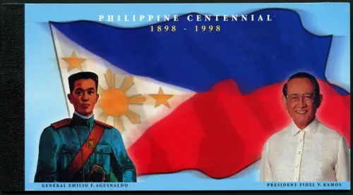 Philippinen Philippines 1998 Unabhängigkeit 2905-2909 Markenheft Booklet MNH